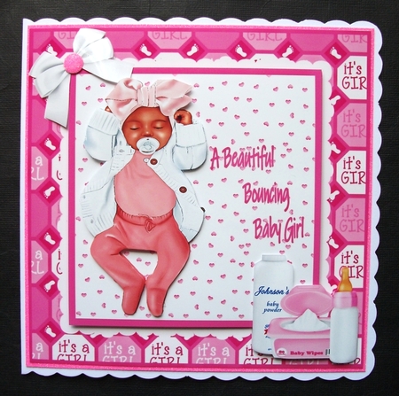 A Beautiful Bouncing Baby Girl 2 - Mini Kit by Jennifer (Jaye) Smith-Kirk