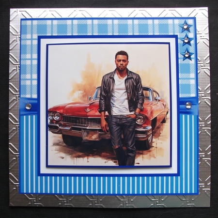 A Guy and His Motor - Ethnic by Jennifer (Jaye) Smith-Kirk