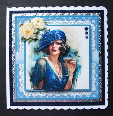 Art Deco Lady #7 by Jennifer (Jaye) Smith-Kirk