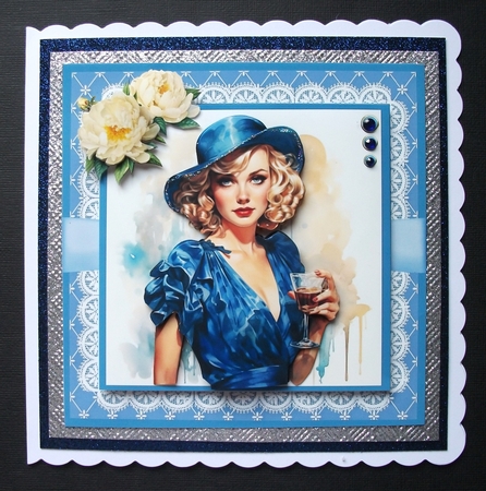 Art Deco Lady #9 by Jennifer (Jaye) Smith-Kirk