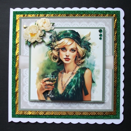Art Deco Lady #16 by Jennifer (Jaye) Smith-Kirk