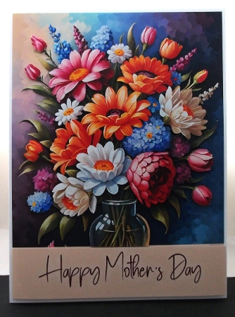 Happy Mothers Day A4 by Jennifer (Jaye) Smith-Kirk