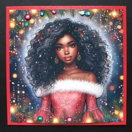 Festive Lady  by Jennifer (Jaye) Smith-Kirk