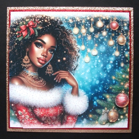 Festive Lady  by Jennifer (Jaye) Smith-Kirk