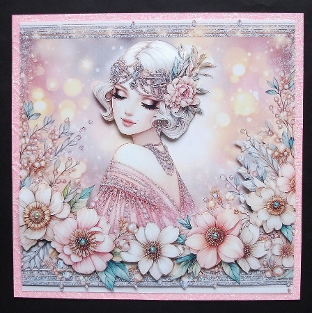 Aet Deco Floral 2 by Jennifer (Jaye) Smith-Kirk