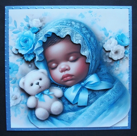 Sleeping New Baby Boy 2 by Jennifer (Jaye) Smith-Kirk