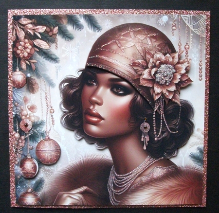 Art Deco Christmas Glam 4 by Jennifer (Jaye) Smith-Kirk