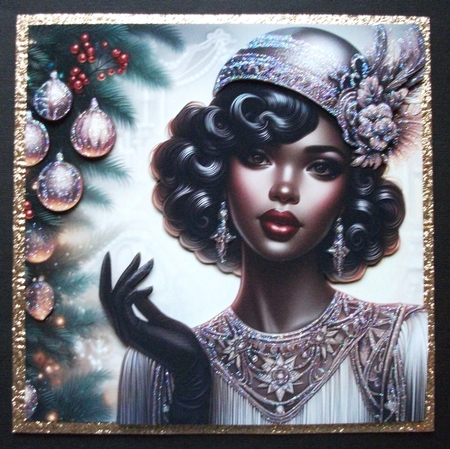 Art Deco Christmas Glam 4 by Jennifer (Jaye) Smith-Kirk
