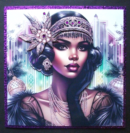 Art Deco Christmas Glam 4 by Jennifer (Jaye) Smith-Kirk