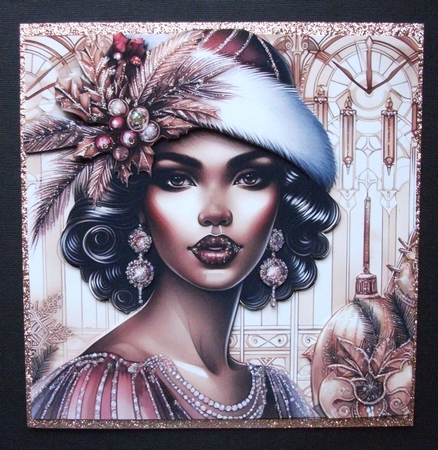 Art Deco Christmas Glam 4 by Jennifer (Jaye) Smith-Kirk