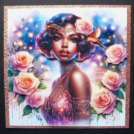 Art Deco Shimmer 1 by Jennifer (Jaye) Smith-Kirk