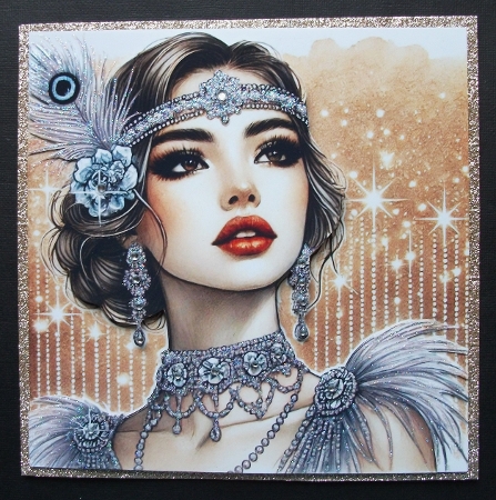 Gatsby Shimmer 3 by Jennifer (Jaye) Smith-Kirk