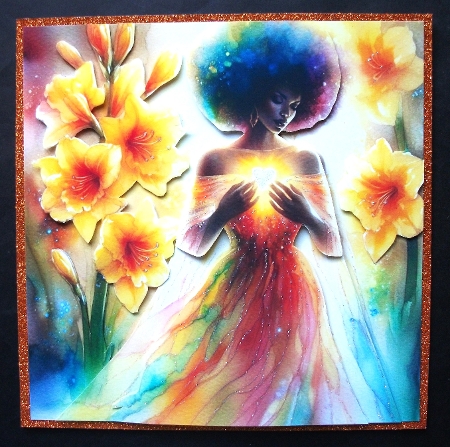 Floral Goddess by Jennifer (Jaye) Smith-Kirk