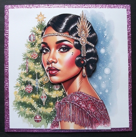 Festive Vintage  Ladies 3 by Jennifer (Jaye) Smith-Kirk