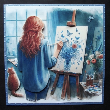 Lady Artist CUSTOMER REQUEST JAYE 1 by Jennifer (Jaye) Smith-Kirk