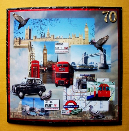 Scrapbook Dear Old London Town 8x8 by Jennifer (Jaye) Smith-Kirk