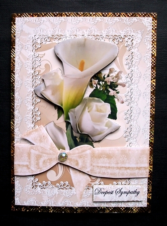 Beautiful Calla's and Roses Sympathy by Jennifer (Jaye) Smith-Kirk