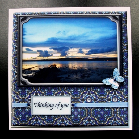 Blue Sunset by Jennifer (Jaye) Smith-Kirk