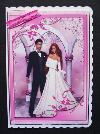 Bride and Groom by Jennifer (Jaye) Smith-Kirk