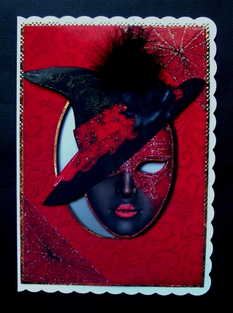 Halloween Masque -  by Jennifer (Jaye) Smith-Kirk