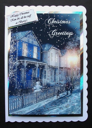 Christmas Pocket and Bookmark by Jennifer (Jaye) Smith-Kirk