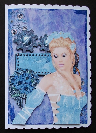 Steampunk Dreams, 2 A5 Card Toppers by Jennifer (Jaye) Smith-Kirk