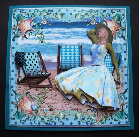 1950's Style Beside the Seaside Mini Kit by Jennifer (Jaye) Smith-Kirk