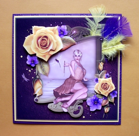 Bed of Roses 8x8 Mini Kit by Jennifer (Jaye) Smith-Kirk