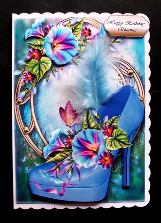 Stunning Shoes - the Venice Collection - Morning Glory by Jennifer (Jaye) Smith-Kirk