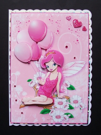 Blossom and Balloons Fairy by Jennifer (Jaye) Smith-Kirk