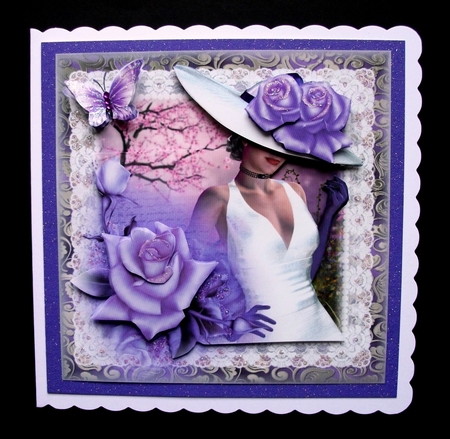 Gorgeous Pure Elegance Card Front Kit by Jennifer (Jaye) Smith-Kirk