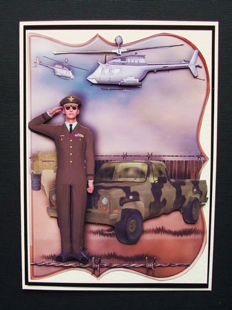 Lest We Forget Male Card by Jennifer (Jaye) Smith-Kirk