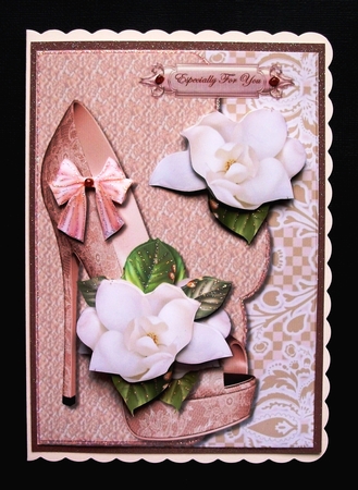 Lace Shoes and White Camelias by Jennifer (Jaye) Smith-Kirk