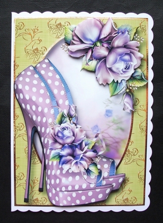 The Eccentric Shoes & Purple Roses by Jennifer (Jaye) Smith-Kirk
