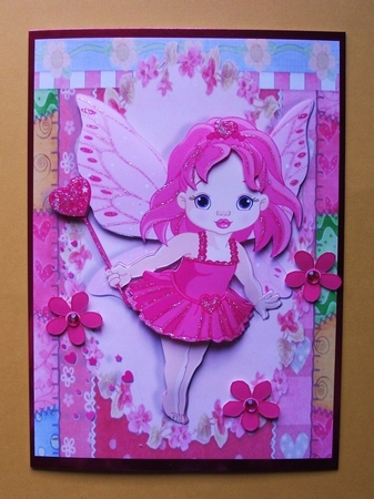 Beautiful Pink Fairy by Jennifer (Jaye) Smith-Kirk