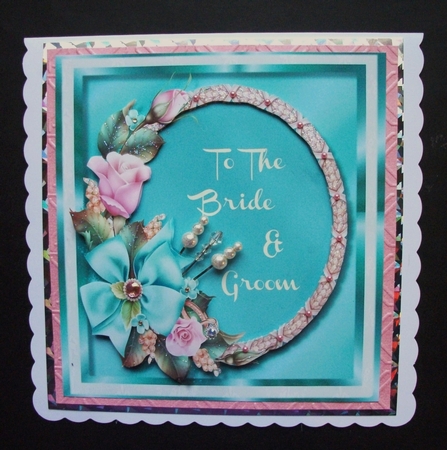 With Love and Happiness to You Both,, 8x8 by Jennifer (Jaye) Smith-Kirk