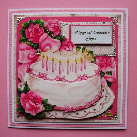 Birthday Cake, Pink by Jennifer (Jaye) Smith-Kirk