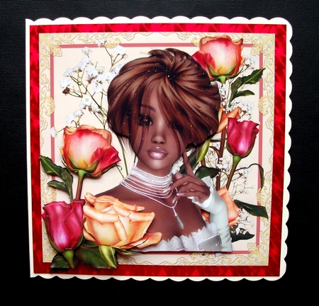 Beauty Adorned with Roses by Jennifer (Jaye) Smith-Kirk
