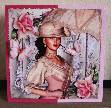 A Very Downton Lady Card Front Kit by Jennifer (Jaye) Smith-Kirk