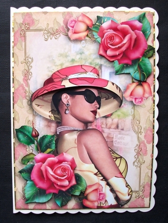 Pink Rose Elegance by Jennifer (Jaye) Smith-Kirk