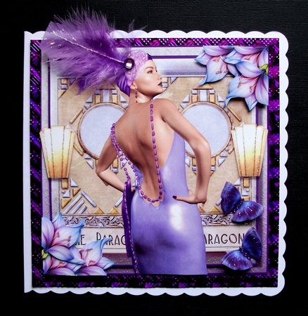 The Deco Club Card Front Kit by Jennifer (Jaye) Smith-Kirk