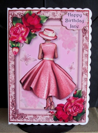 Vintage Beauty with Vibrance Roses by Jennifer (Jaye) Smith-Kirk