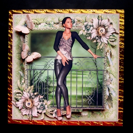 The Emerald Beauty Card Front Kit by Jennifer (Jaye) Smith-Kirk