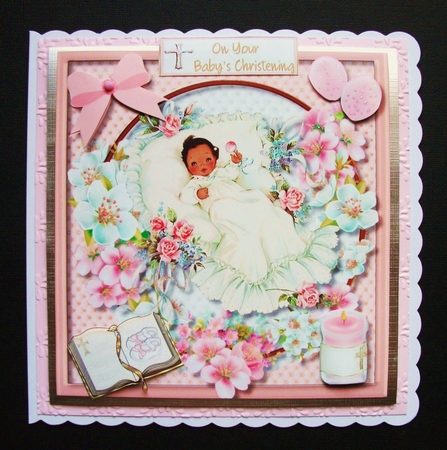 Ethnic Baby Girls Christening  by Jennifer (Jaye) Smith-Kirk
