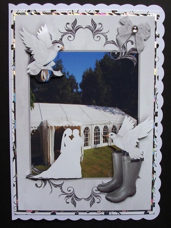 wellies and wedding insert by Jennifer (Jaye) Smith-Kirk
