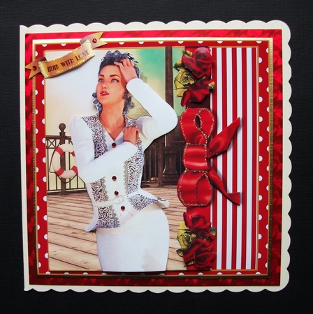 The Pier Card Front Kit by Jennifer (Jaye) Smith-Kirk