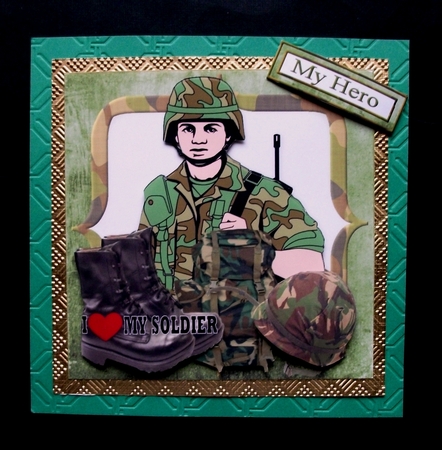 I love my soldier by Jennifer (Jaye) Smith-Kirk
