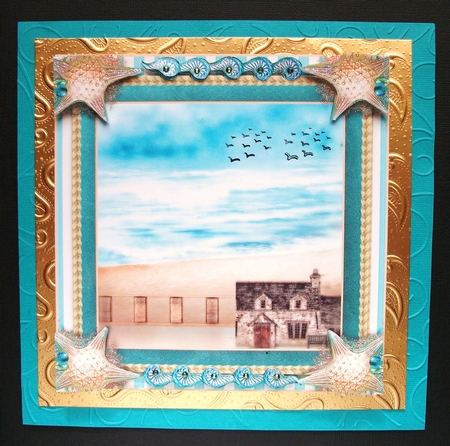 The Seaside Bed And Breakfast Topper by Jennifer (Jaye) Smith-Kirk