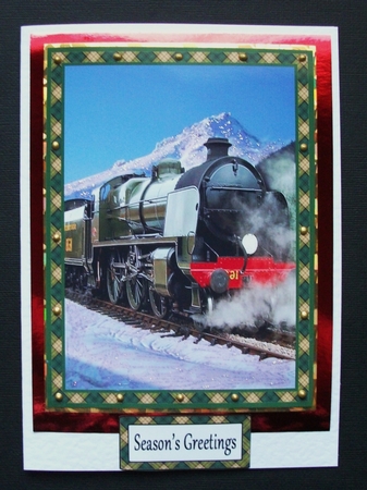 Winter Train by Jennifer (Jaye) Smith-Kirk