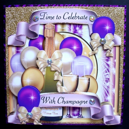 Balloons & Champagne Celebration - Multi Celebration by Jennifer (Jaye) Smith-Kirk